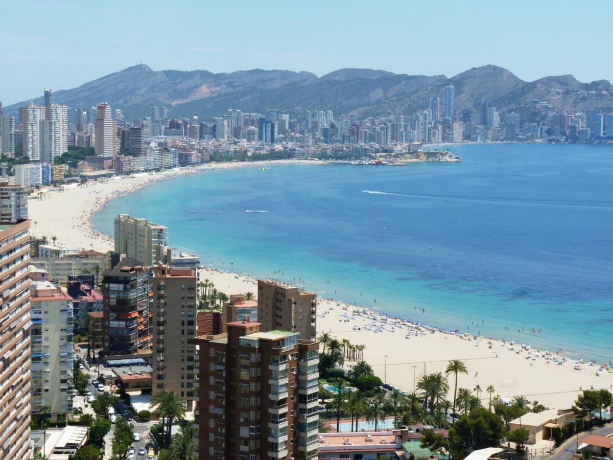 ベニドルムCoblanca 27 - Playa De Ponienteアパートメント エクステリア 写真
